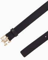 Tommy Hilfiger Logo Adjustable Kemer Black