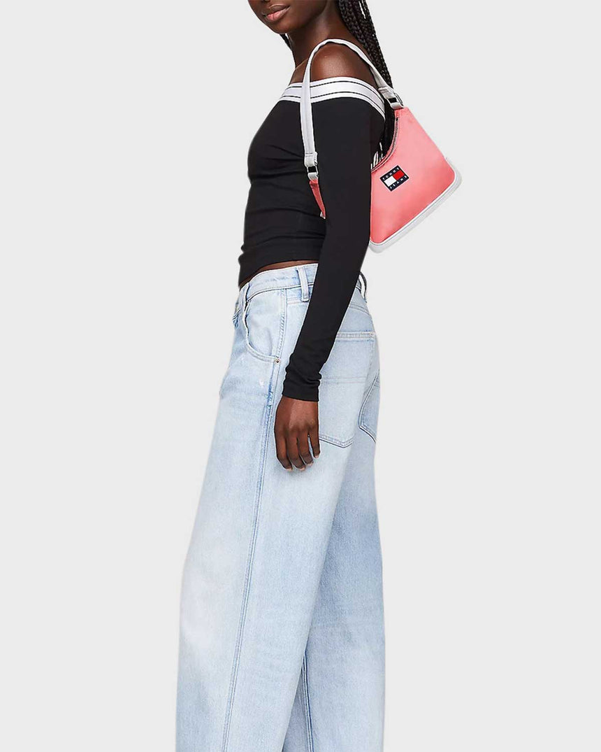 Tommy Hilfiger Uncıoverd Shoulder Bag Pink