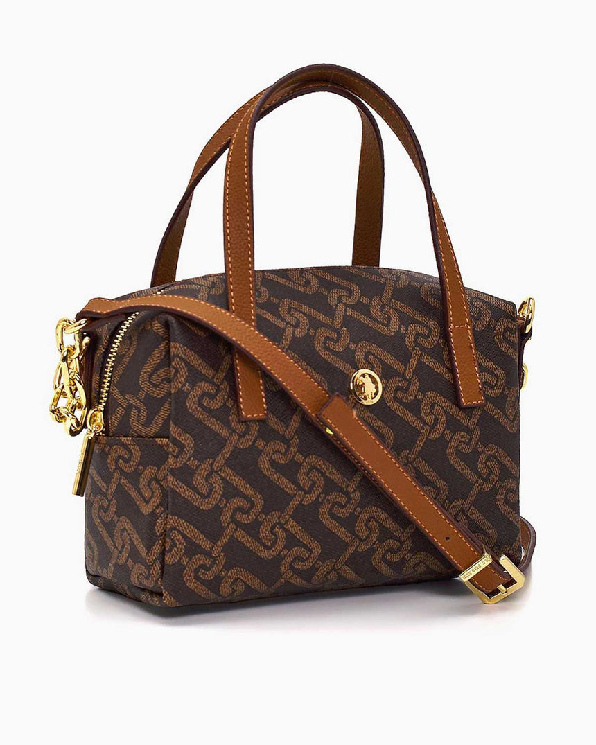 Us Polo Assn Çapraz Askılı Kadın Çantası Kahve - Taba