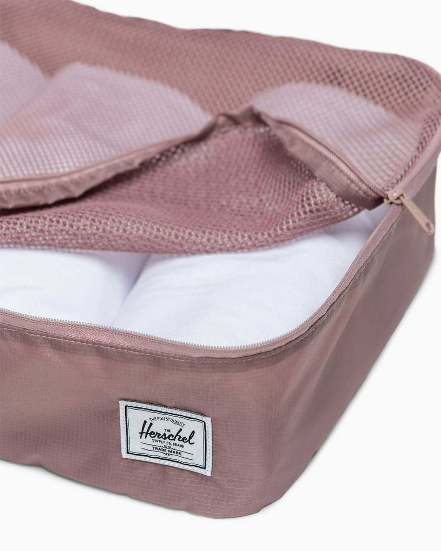 Herschel Kyoto Packing Cubes Çanta Düzenleyicisi Ash Rose