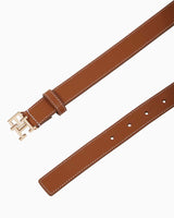 Tommy Hilfiger Logo Adjustable Kemer Cognac