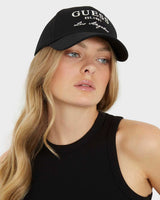 Guess Baseball Embroidered Logo Cap Jet Black A996