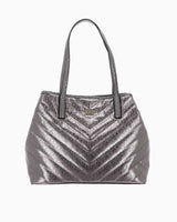Guess Vikky Tote Omuz Çantası Pewter