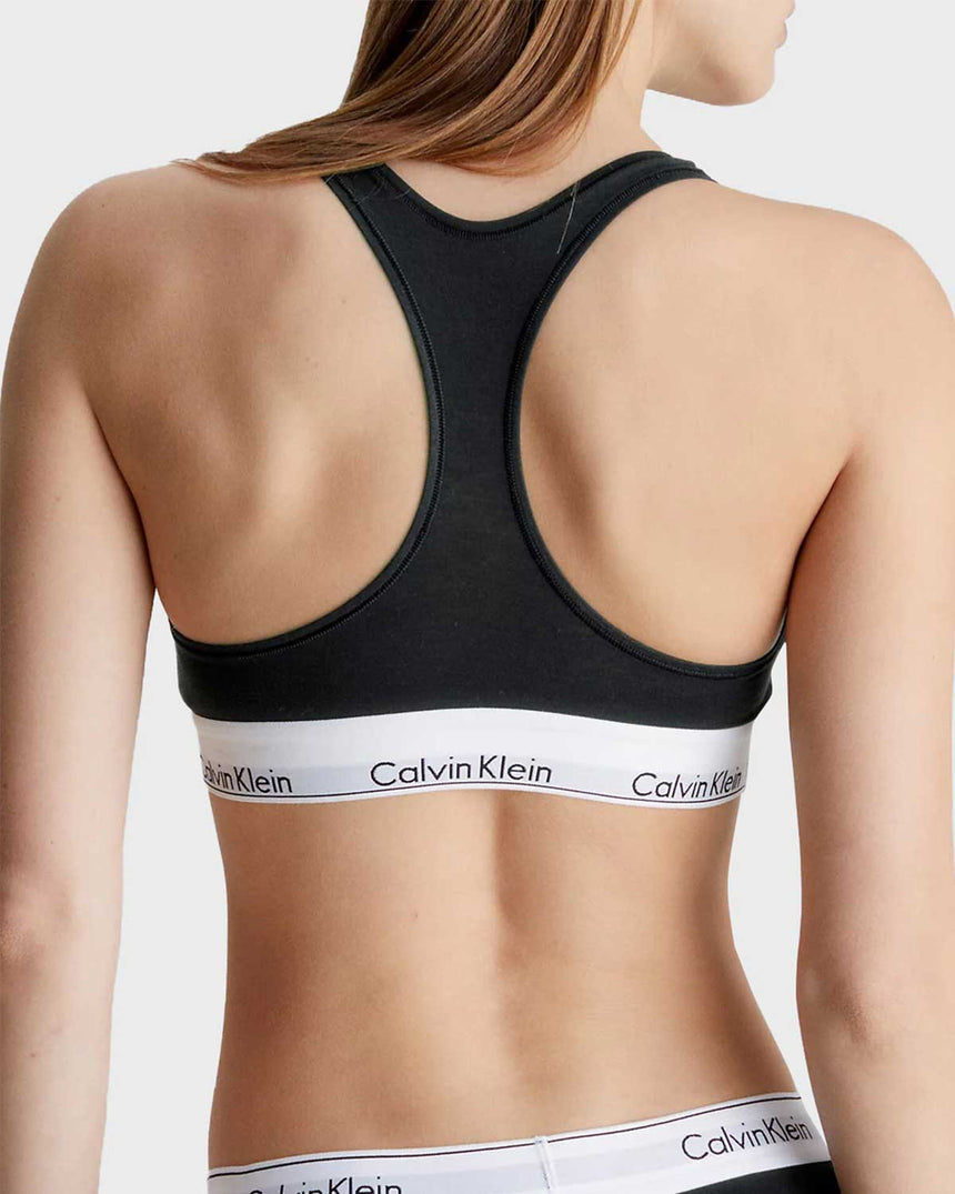 Calvin Klein Triangle Bras Kadın Bralet Black