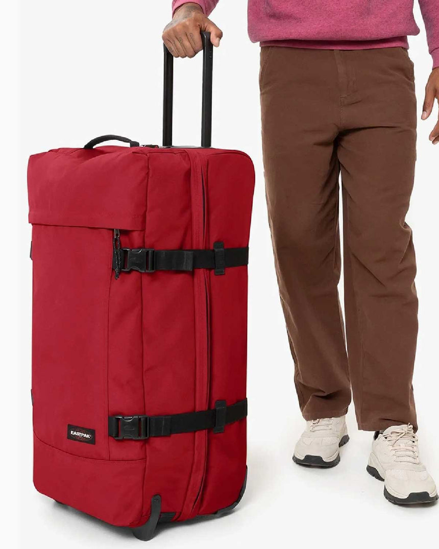 Eastpak Tranverz L Büyük Boy Valiz Beet Burgundy