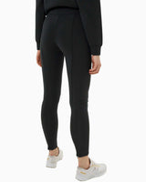 Guess Allie Scuba Çizgi Şeritli Tayt Jet Black A996