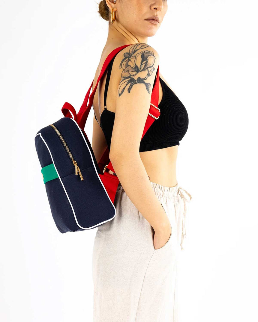 Us Polo Assn Logolu Sırt Çantası Lacivert