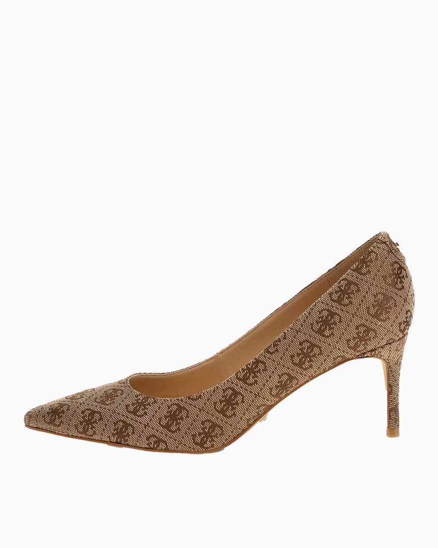 Guess Monogram Desenli Stiletto