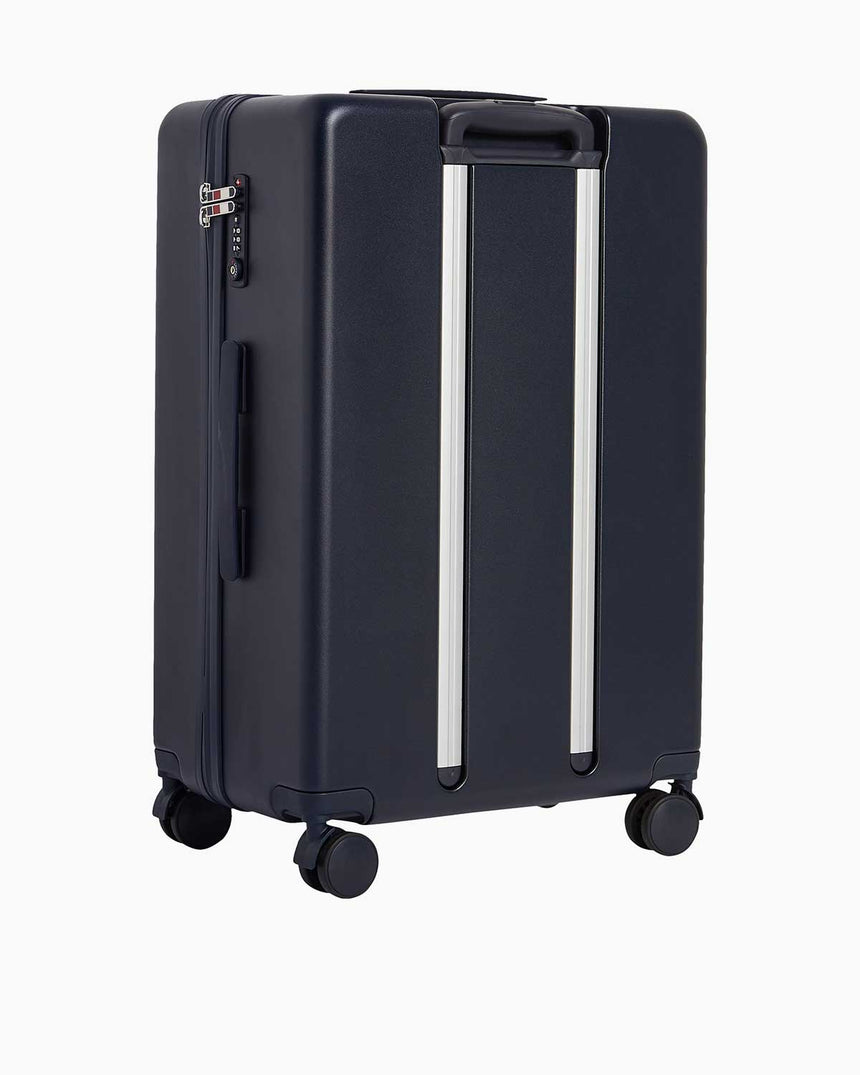 Tommy Hilfiger Suitcase Checked Orta Boy Valiz Space Blue