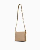 Us Polo Assn Ayarlanabilir Askılı Çapraz Çanta Bej