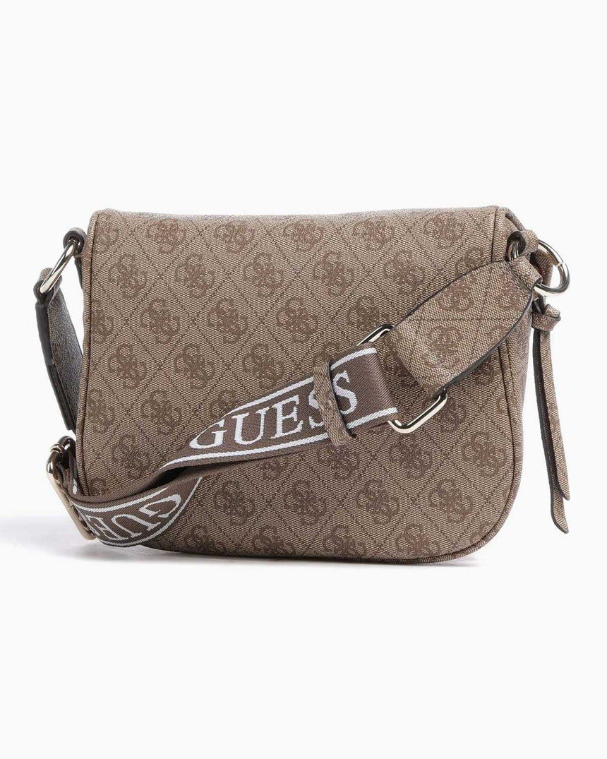 Guess Power Play Mini Body Bag Latte Logo