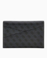 Guess Noreen Card Holder Portföy El Çantası Coal Logo