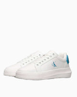 Calvin Klein Malmo Kısa Kalın Taban Kadın Sneaker Bright White/Blue Danube