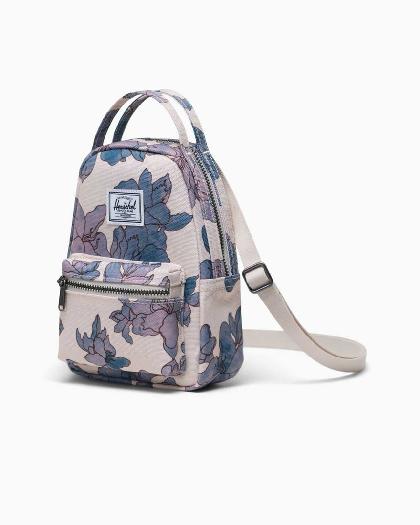 Herschel Nova Crossbody Çapraz Askılı Çanta Moonbeam Floral Waves