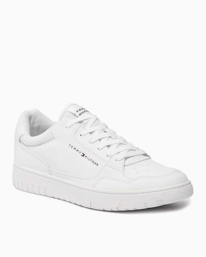 Tommy Hilfiger Basket Core Leather Sneaker White