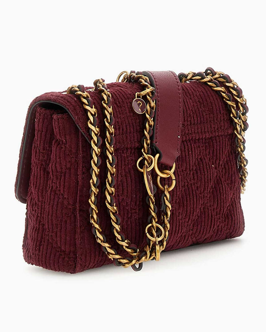 Guess Giully Mini 2 Kadın Omuz Çantası Red