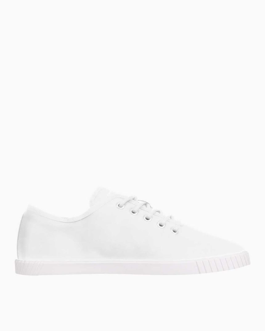 Tommy Hilfiger Canvas Lace Up Sneaker White