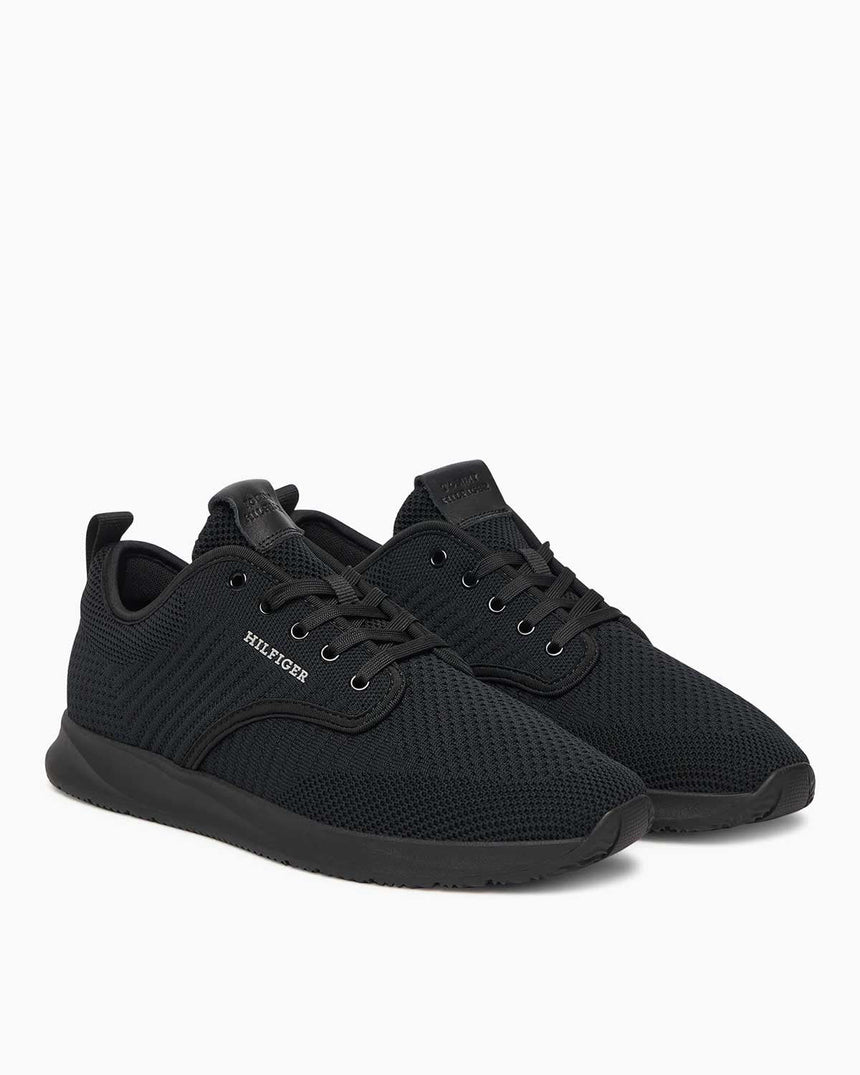 Tommy Hilfiger Newport 3D Premium Örgü Erkek Sneaker Black