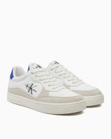 Calvin Klein Classic Cupsole Low Top Sneaker Bright White/Sapphire Blue