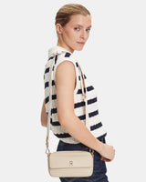 Tommy Hilfiger Distinct Kadın Kamera Çantası Classic Beige