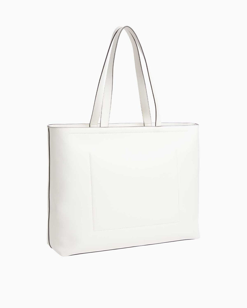 Calvin Klein Sculpted Slim Tote Omuz Çantası Tofu