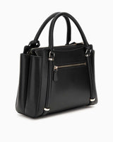 Guess Daryna Logolu Satchel El Çantası Black