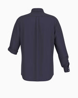 Guess Regular Fit Logolu Gömlek Smart Blue