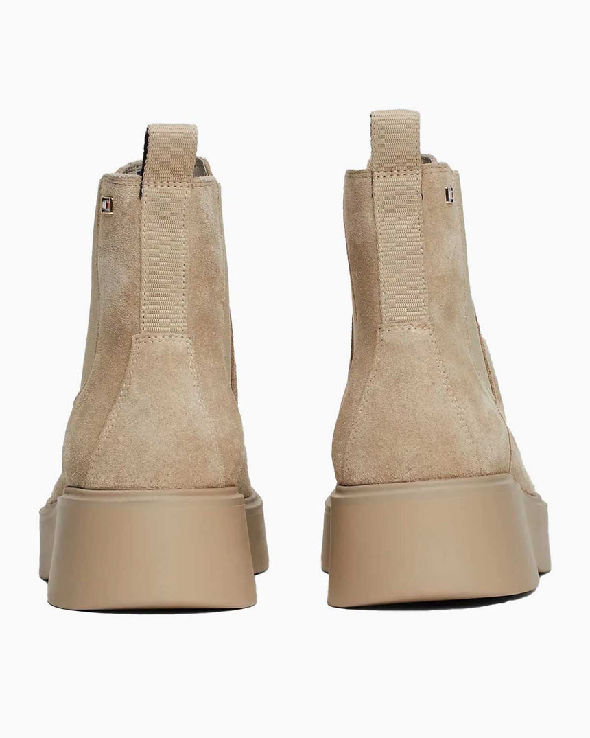 Tommy Hilfiger Minimal Suede Chelsea Low Boot