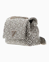 Guess Rianee Convertible Çapraz Askılı Çanta Taupe