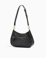 Guess Jania Top Logolu Omuz Çantası Black