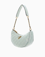 Guess Giully Üçgen Metal Logolu Omuz Çantası