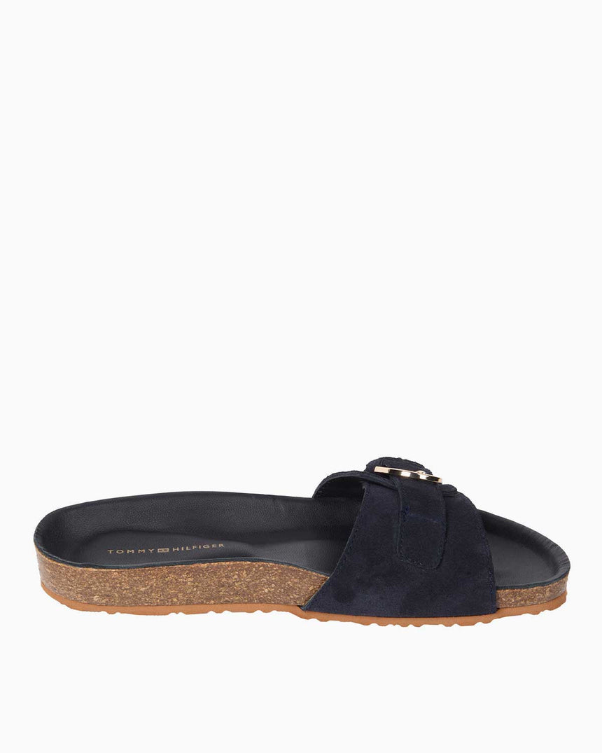 Tommy Hilfiger Adjustable Flat Terlik Space Blue