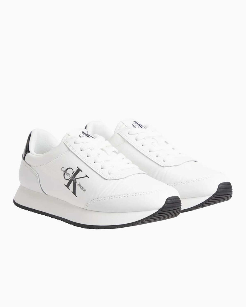Calvin Klein Runner Low Top Sneakers Bright White/Black
