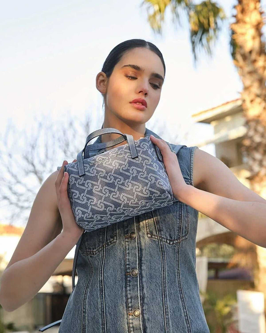 Us Polo Assn Çapraz Askılı Kadın Çantası Denim - Denim