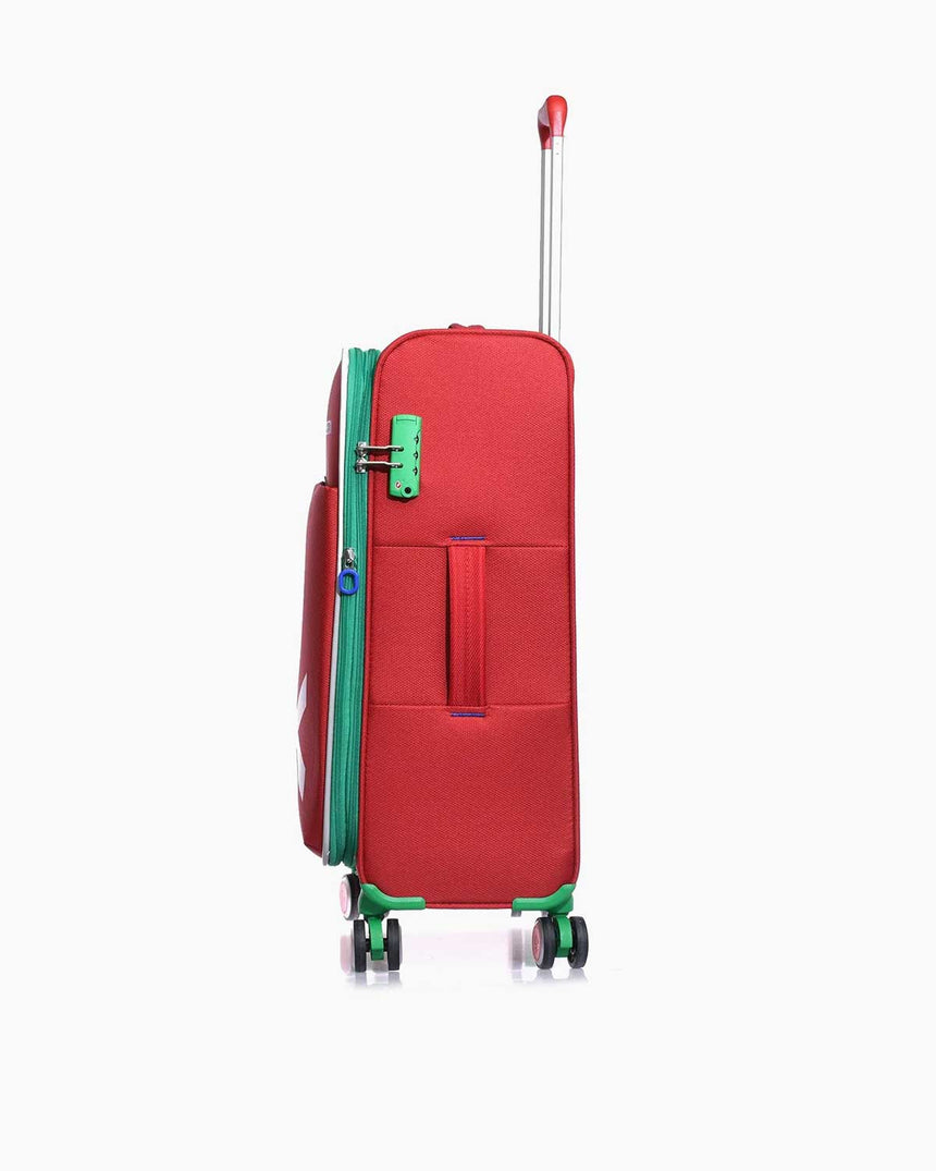 Benetton Orta Boy 60 Cm Valiz Kırmızı