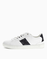 Guess Todi Monogram Detaylı Sneaker White Black
