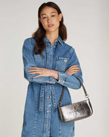 Calvin Klein Jeans Sculpted Omuz Çantası Gunmetal