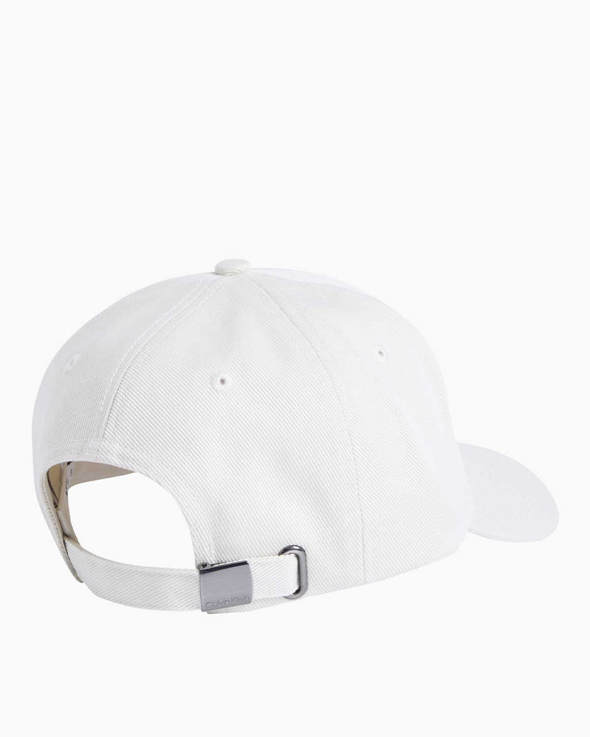 Calvin Klein Bombed Metal Logolu Şapka Silver Birch