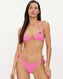 Calvin Klein Triangle Swim Tops Bikini Üstü Pink
