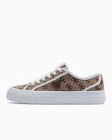 Guess Jelexa Monogram Sneaker Beige / Brown