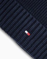 Tommy Hilfiger Flag Cotton Beanie Bere