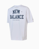 New Balance Lifestlye Erkek Tshirt Beyaz