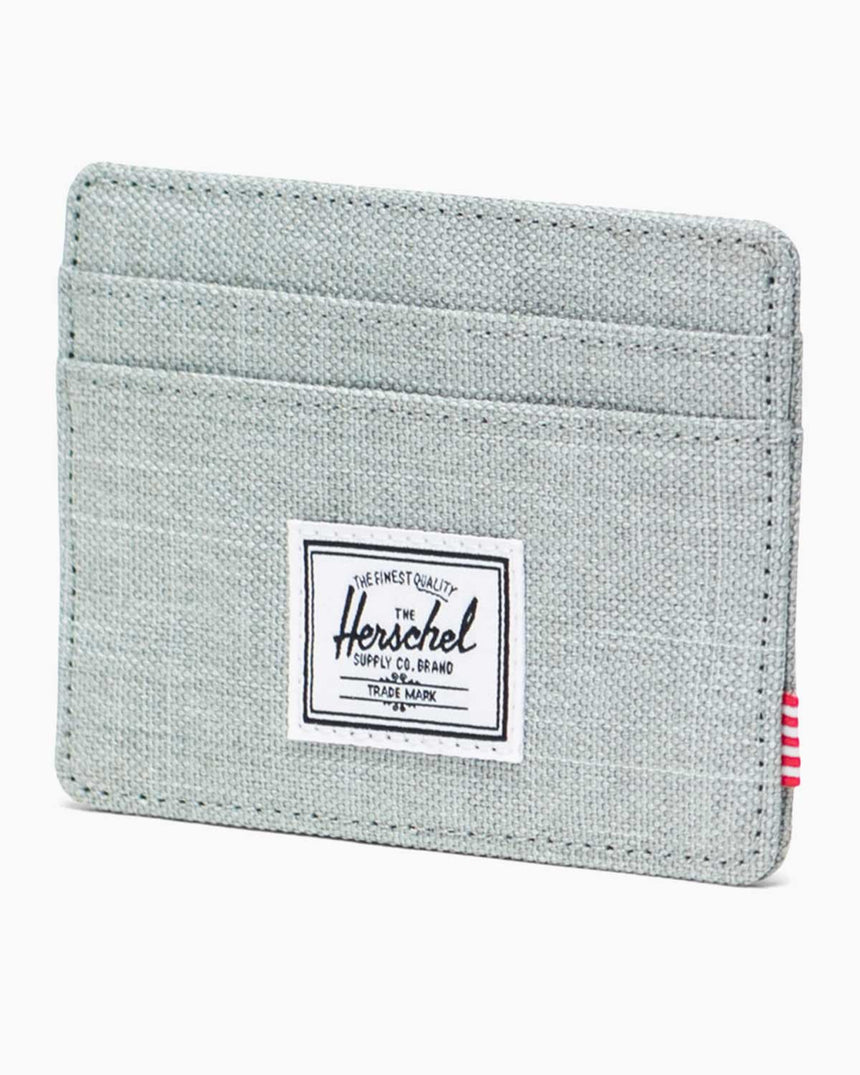 Herschel Charlie Cardholder Kartlık Ashley Blue Crosshatch