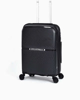 Benetton Trolley Logolu Kabin Boy Valiz Siyah