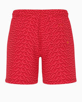 Guess Swimtrunk Bottoms Deniz Şortu Red Logo