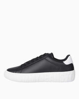Tommy Hilfiger Leather Outsole Cupsole Sneaker Black