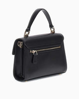 Guess Eco Handle Flap Mini Kapaklı El Çantası Black