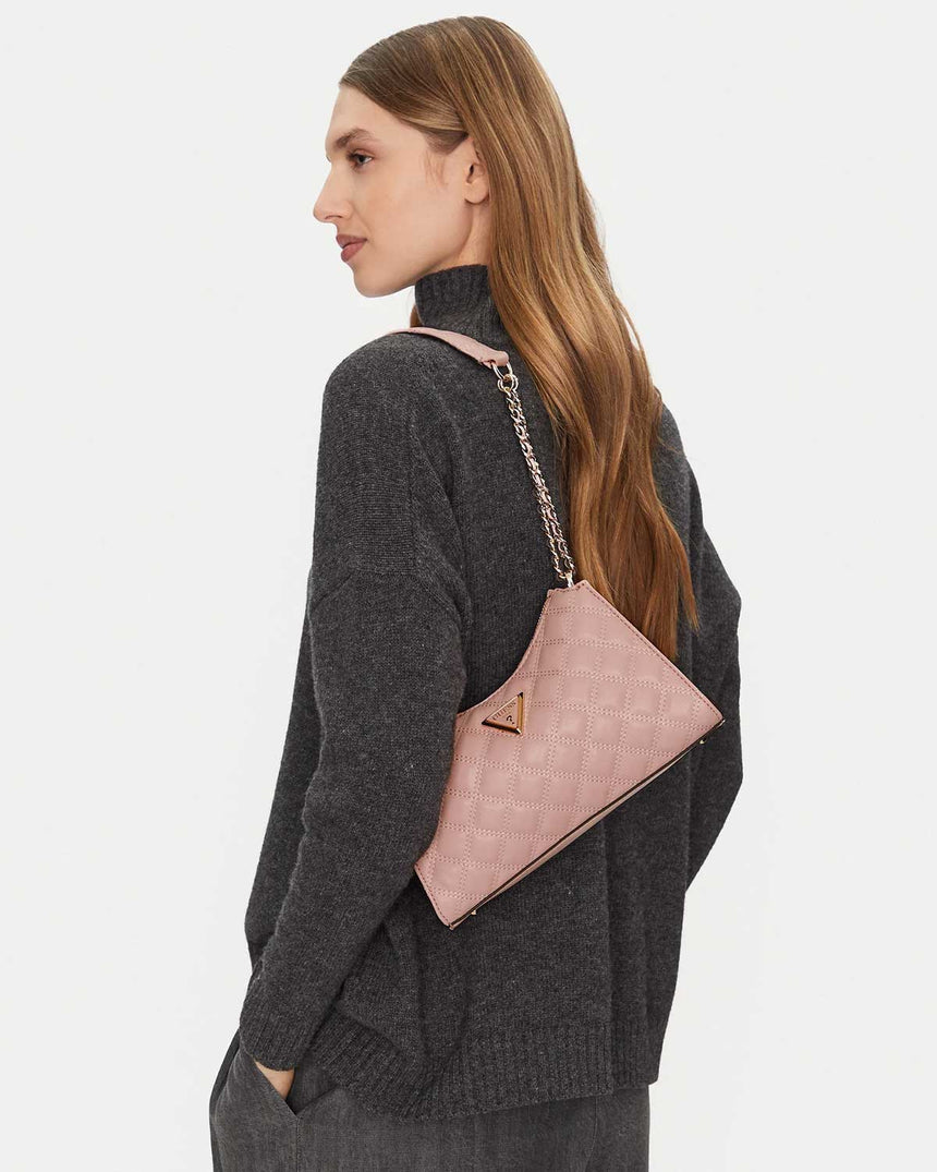 Guess Giully Zincir Detaylı Omuz Çantası PEONY