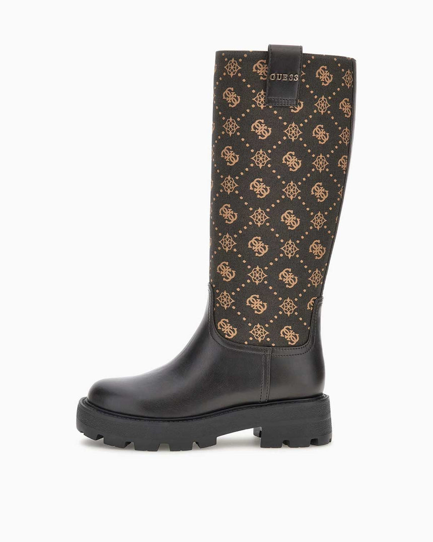 Guess Yannis  Kadın Bot Dark Brown