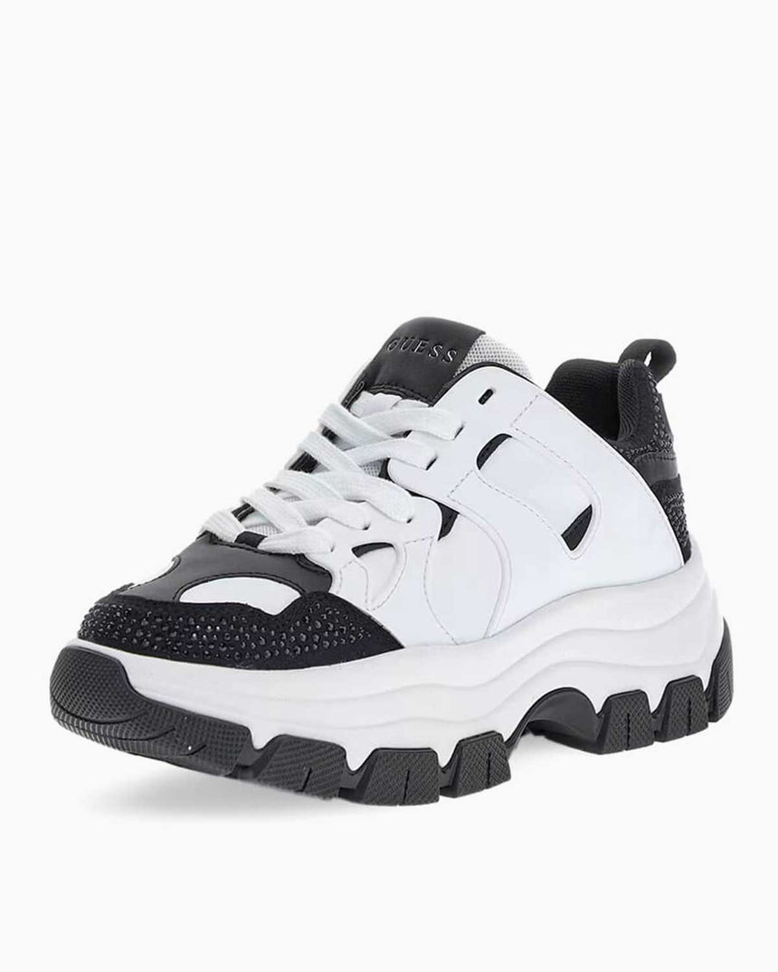 Guess Running Yüksek Topukluı Sneaker White Blue